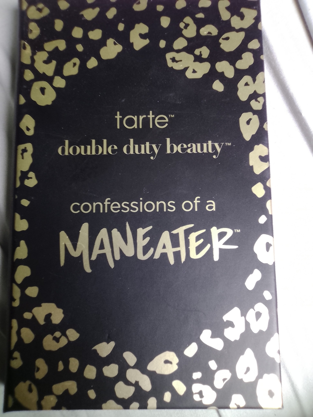 tarte Confessions of a Maneater Eyeshadow Palette - Black & Gold